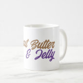 Erdnussbutter und Jelly-Tasse Kaffeetasse (VorderseiteRechts)