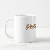 Erdnussbutter und Jelly-Tasse Kaffeetasse (Links)