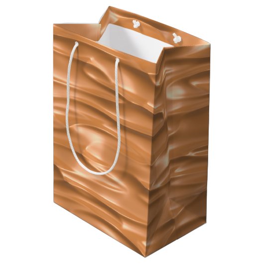 Erdnussbutter-Verbreitung Mittlere Geschenktüte (Rückseite Schrägansicht)