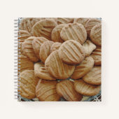 Erdnussbutterkekse Notizblock (Vorderseite)