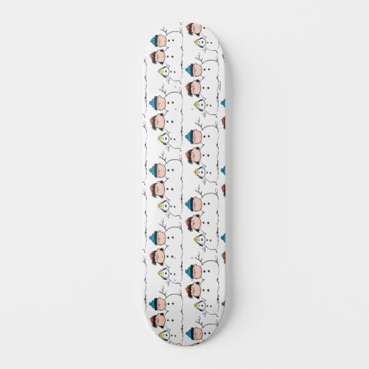Erdnüsse | 3 Person Snowman Skateboard (Vorderseite)