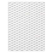 Erdnüsse | 3 Person Snowman Tischdecke (Vorderseite)