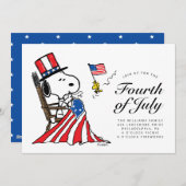 Erdnüsse 4. Juli Picnic Feiertagskarte (Vorne/Hinten)