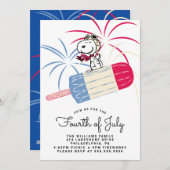 Erdnüsse 4. Juli Picnic Feiertagskarte (Vorne/Hinten)