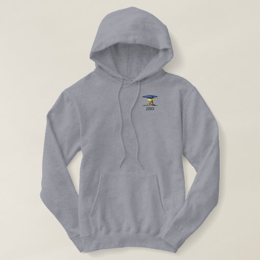 Erdnüsse | Abschluss Holz Hoodie (Design vorne)