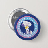 Erdnüsse | Abzeichen für Komfort und Sicherheit Bl Button (Vorne & Hinten)