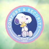 Erdnüsse | Abzeichen für Komfort und Sicherheit Bl Fensteraufkleber (Blatt 3)