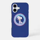 Erdnüsse | Abzeichen für Komfort und Sicherheit Bl iPhone 16 Hülle (Rückseite)