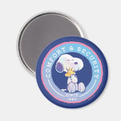 Erdnüsse | Abzeichen für Komfort und Sicherheit Bl Magnet (Vorderseite/Rückseite)