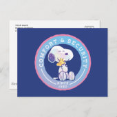 Erdnüsse | Abzeichen für Komfort und Sicherheit Bl Postkarte (Vorne/Hinten)