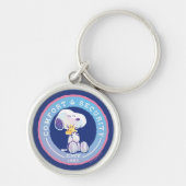 Erdnüsse | Abzeichen für Komfort und Sicherheit Bl Schlüsselanhänger (Vorne)