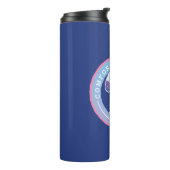 Erdnüsse | Abzeichen für Komfort und Sicherheit Bl Thermosbecher (Nach links gedreht)