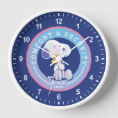 Erdnüsse | Abzeichen für Komfort und Sicherheit Bl Uhr (Vorderseite)