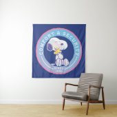 Erdnüsse | Abzeichen für Komfort und Sicherheit Bl Wandteppich (Beispiel)