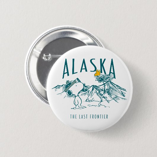 Erdnüsse | Alaska die letzte Grenze Button (Vorne & Hinten)
