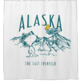 Erdnüsse | Alaska die letzte Grenze Duschvorhang (Vorderseite)