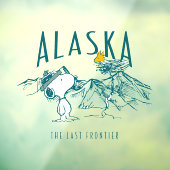 Erdnüsse | Alaska die letzte Grenze Fensteraufkleber (Blatt 3)