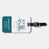 Erdnüsse | Alaska die letzte Grenze Gepäckanhänger (Vorderseite horizontal)