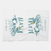 Erdnüsse | Alaska die letzte Grenze Geschirrtuch (Horizontal)