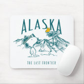 Erdnüsse | Alaska die letzte Grenze Mousepad (Mit Mouse)