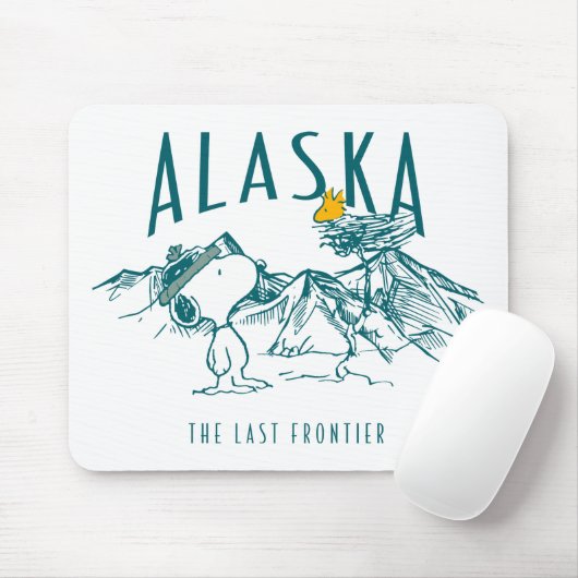 Erdnüsse | Alaska die letzte Grenze Mousepad (Mit Mouse)