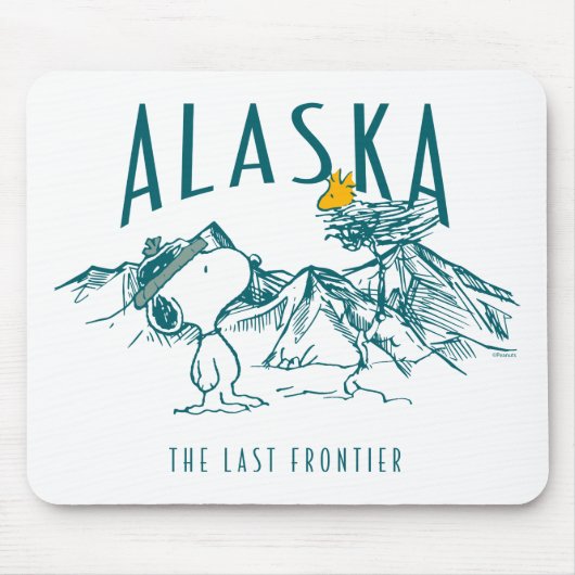 Erdnüsse | Alaska die letzte Grenze Mousepad (Vorne)