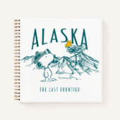Erdnüsse | Alaska die letzte Grenze Notizblock (Vorderseite)