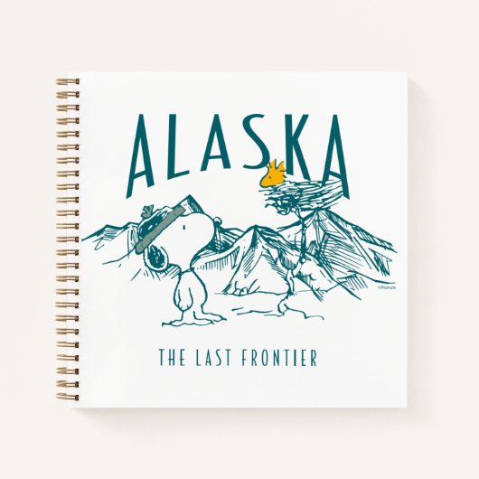 Erdnüsse | Alaska die letzte Grenze Notizblock (Vorderseite)