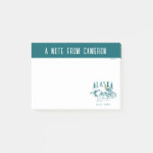 Erdnüsse | Alaska die letzte Grenze Post-it Klebezettel (Vorderseite)