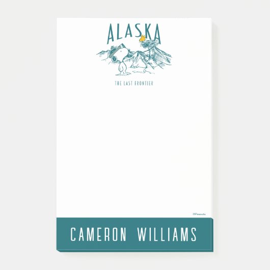 Erdnüsse | Alaska die letzte Grenze Post-it Klebezettel (Vorderseite)