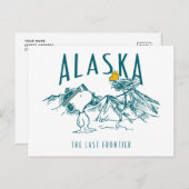 Erdnüsse | Alaska die letzte Grenze Postkarte (Vorne/Hinten)