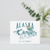 Erdnüsse | Alaska die letzte Grenze Postkarte (Stehend Vorderseite)