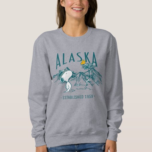Erdnüsse | Alaska die letzte Grenze Sweatshirt (Vorderseite)