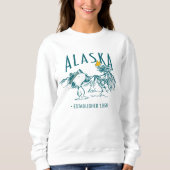 Erdnüsse | Alaska die letzte Grenze Sweatshirt (Vorderseite)