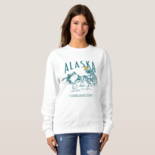 Erdnüsse | Alaska die letzte Grenze Sweatshirt (Vorne ganz)