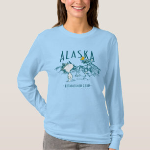 Erdnüsse   Alaska die letzte Grenze T-Shirt