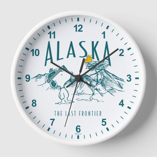 Erdnüsse | Alaska die letzte Grenze Uhr (Vorderseite)