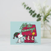 Erdnüsse | Alle Beschneidungen Postkarte (Stehend Vorderseite)