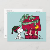 Erdnüsse | Alle Beschneidungen Postkarte (Vorne/Hinten)