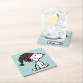 Erdnüsse | Alle Beschneidungen Rechteckiger Pappuntersetzer (Vor Ort)