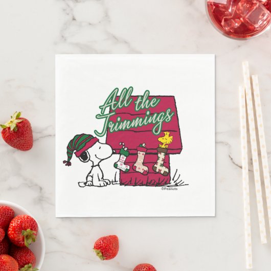 Erdnüsse | Alle Beschneidungen Serviette (Beispiel)