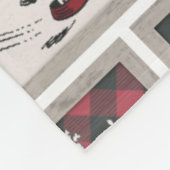 Erdnüsse | Alt modisches Schlittelwegmuster Fleecedecke (Ecke)