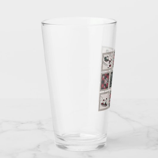 Erdnüsse | Alt modisches Schlittelwegmuster Glas (Rechts)