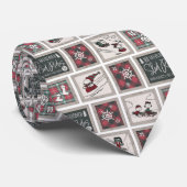 Erdnüsse | Alt modisches Schlittelwegmuster Krawatte (Gerollt)