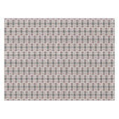 Erdnüsse | Alt modisches Schlittelwegmuster Tischdecke (Vorderseite (Horizontal))