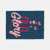 Erdnüsse | American Summer Old Glory Fleecedecke (Vorderseite (Horizontal))