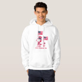 Erdnüsse | American Summer Old Glory Hoodie (Vorne ganz)