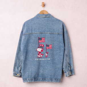 Erdnüsse   American Summer Old Glory Jeansjacke