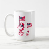 Erdnüsse | American Summer Old Glory Kaffeetasse (Links)
