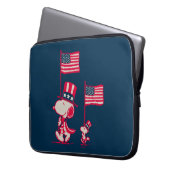 Erdnüsse | American Summer Old Glory Laptopschutzhülle (Vorderseite Links)
